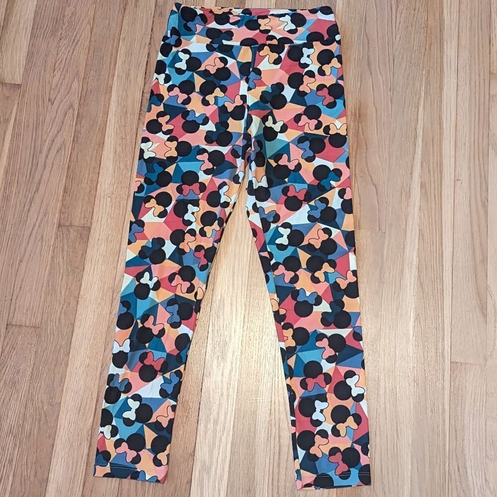 LuLaRoe Disney Mickey colorful Leggings